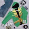 gearhumans 3d power rangers megaforce green ranger custom tshirt hoodie apparel gw05043 3d apparel 254149 - Power Rangers Store