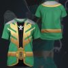 gearhumans 3d power rangers megaforce green ranger custom tshirt hoodie apparel gw05043 3d apparel 409404 - Power Rangers Store