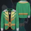 gearhumans 3d power rangers megaforce green ranger custom tshirt hoodie apparel gw05043 3d apparel 607864 - Power Rangers Store