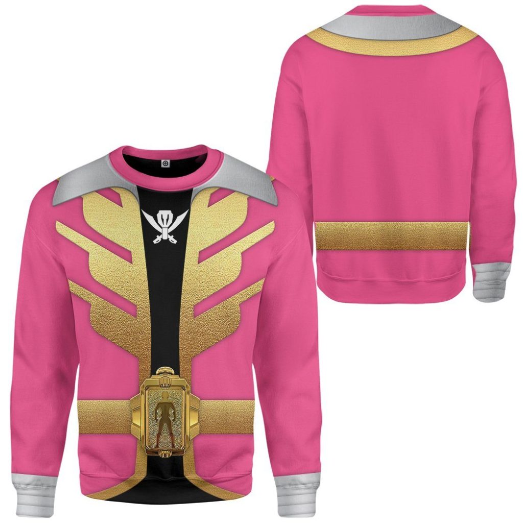 3D Power Rangers Megaforce Pink Ranger  Apparel - Image 5