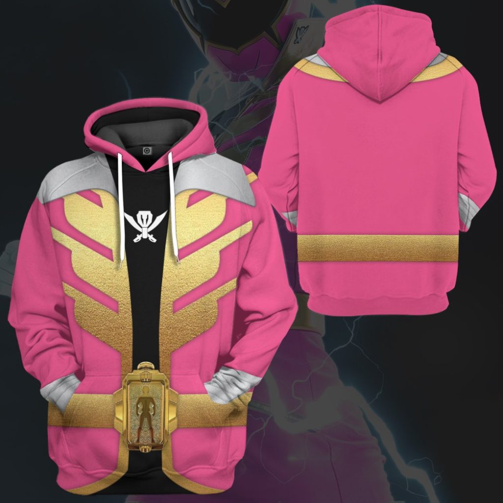 3D Power Rangers Megaforce Pink Ranger  Apparel - Image 9