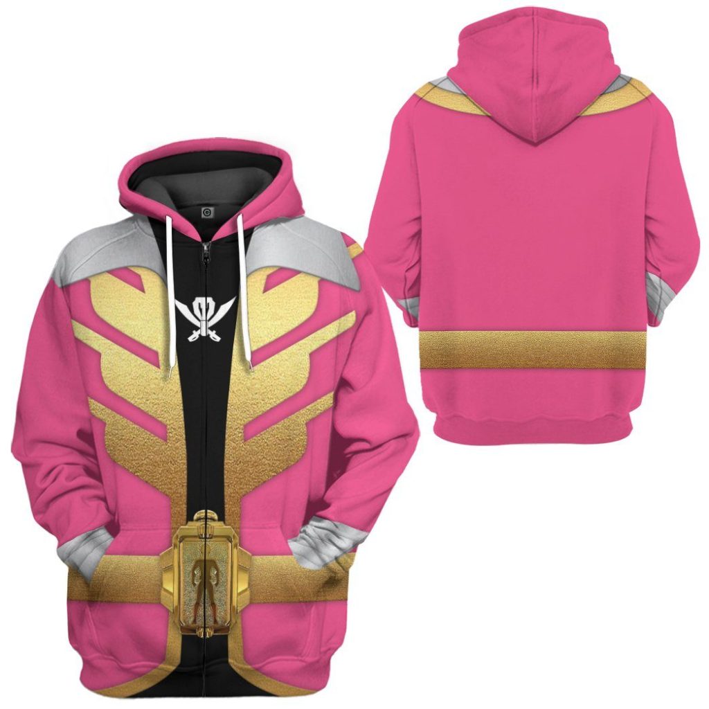 3D Power Rangers Megaforce Pink Ranger  Apparel - Image 7