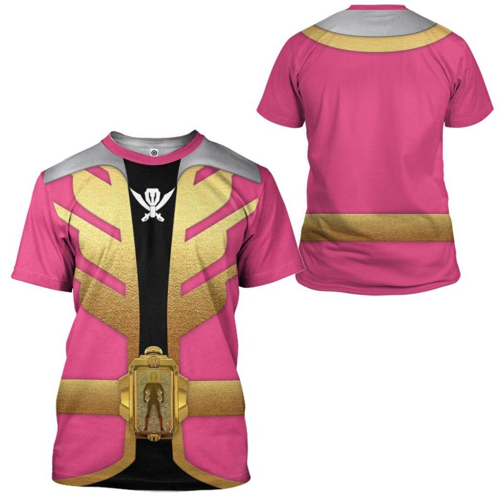 3D Power Rangers Megaforce Pink Ranger  Apparel - Image 6