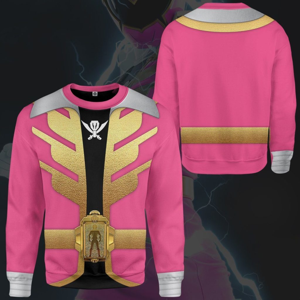 3D Power Rangers Megaforce Pink Ranger  Apparel - Image 11