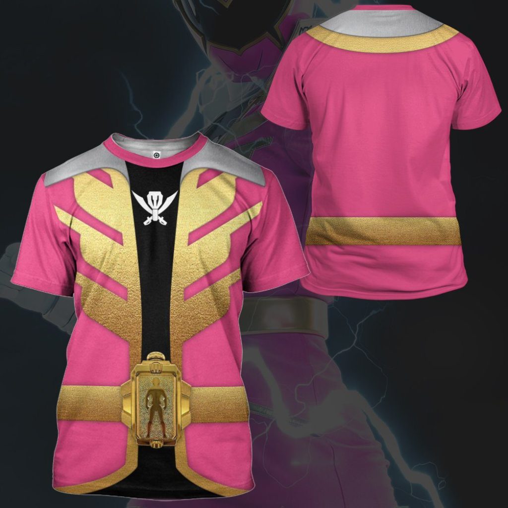 3D Power Rangers Megaforce Pink Ranger  Apparel - Image 8