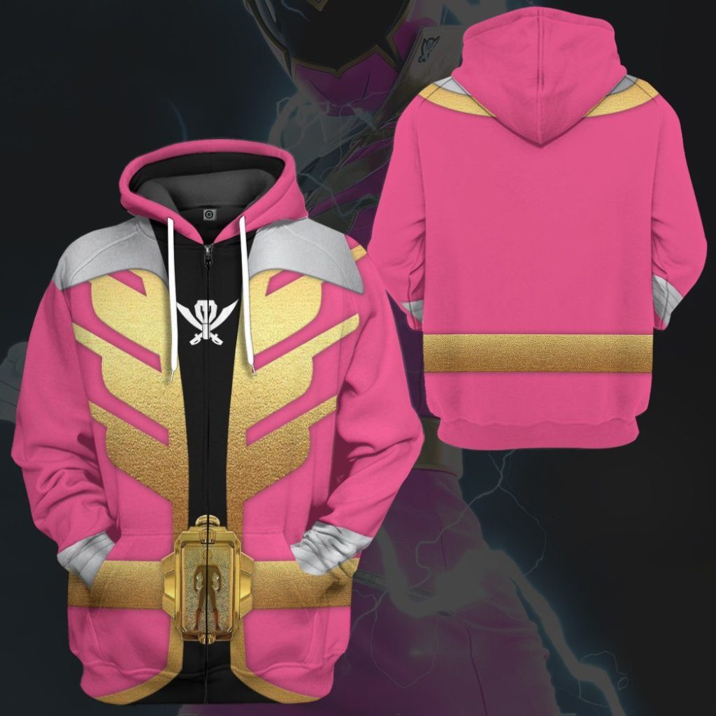 3D Power Rangers Megaforce Pink Ranger  Apparel - Image 10