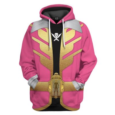 3D Power Rangers Megaforce Pink Ranger  Apparel