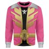 gearhumans 3d power rangers megaforce pink ranger custom tshirt hoodie apparel gw05042 3d apparel long sleeve s 257612 - Power Rangers Store
