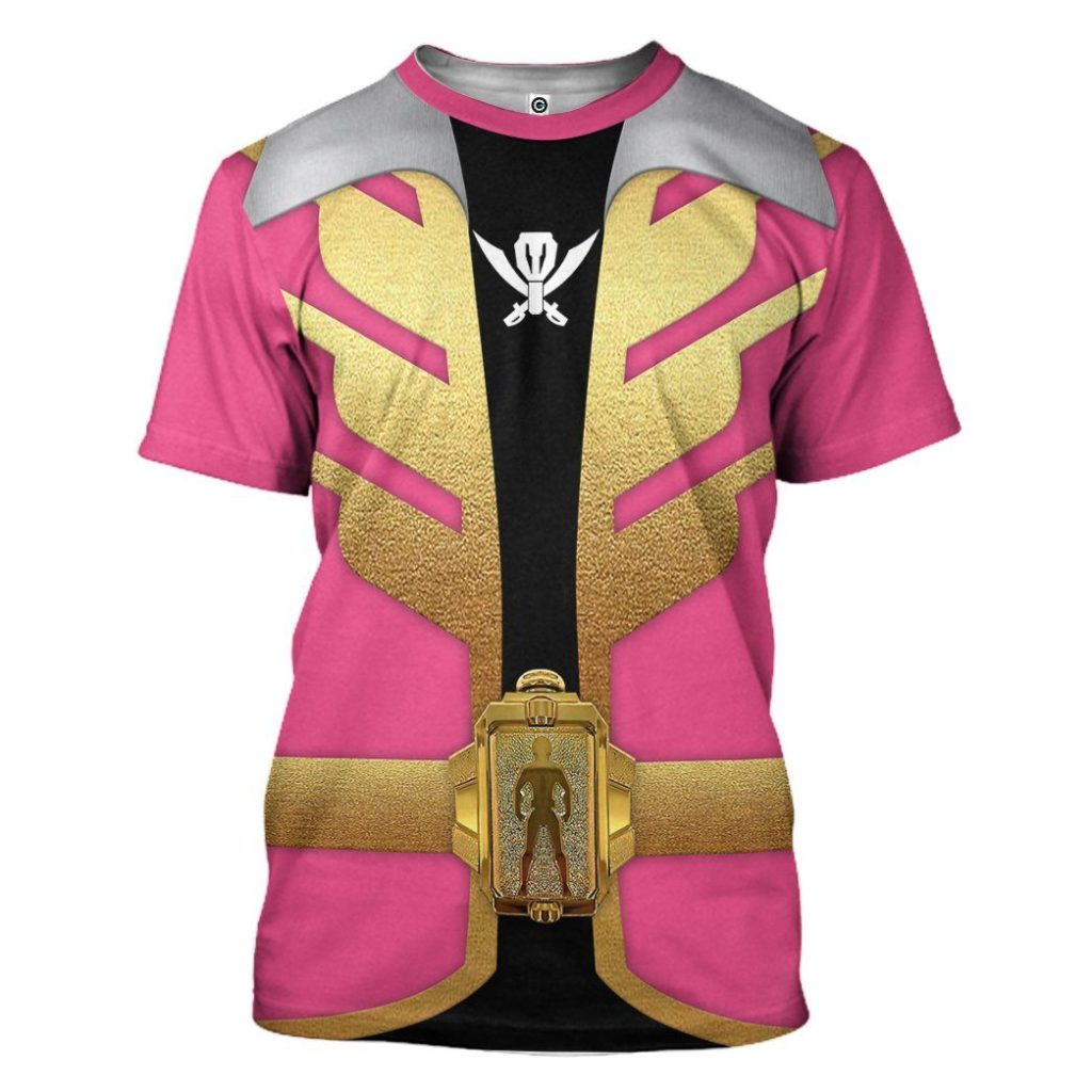 3D Power Rangers Megaforce Pink Ranger  Apparel - Image 3