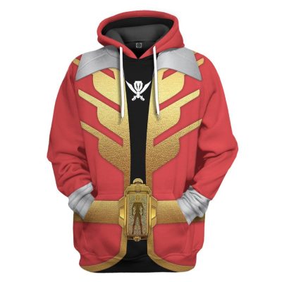 3D Power Rangers Megaforce Red Ranger  Apparel