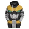 gearhumans 3d power rangers megaforce robo knight custom tshirt hoodie apparel gw05047 3d apparel zip hoodie s 280005 - Power Rangers Store
