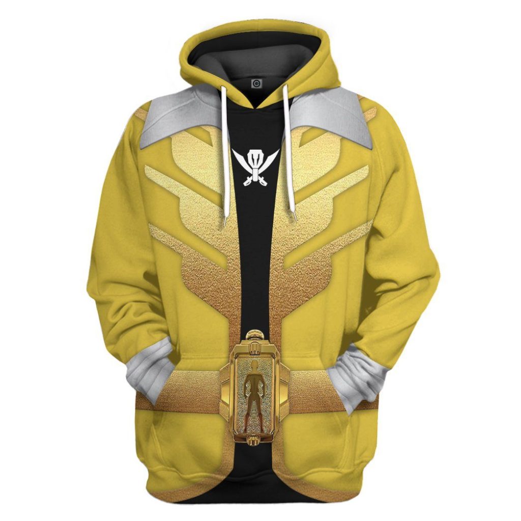 3D Power Rangers Megaforce Yellow Ranger  Apparel