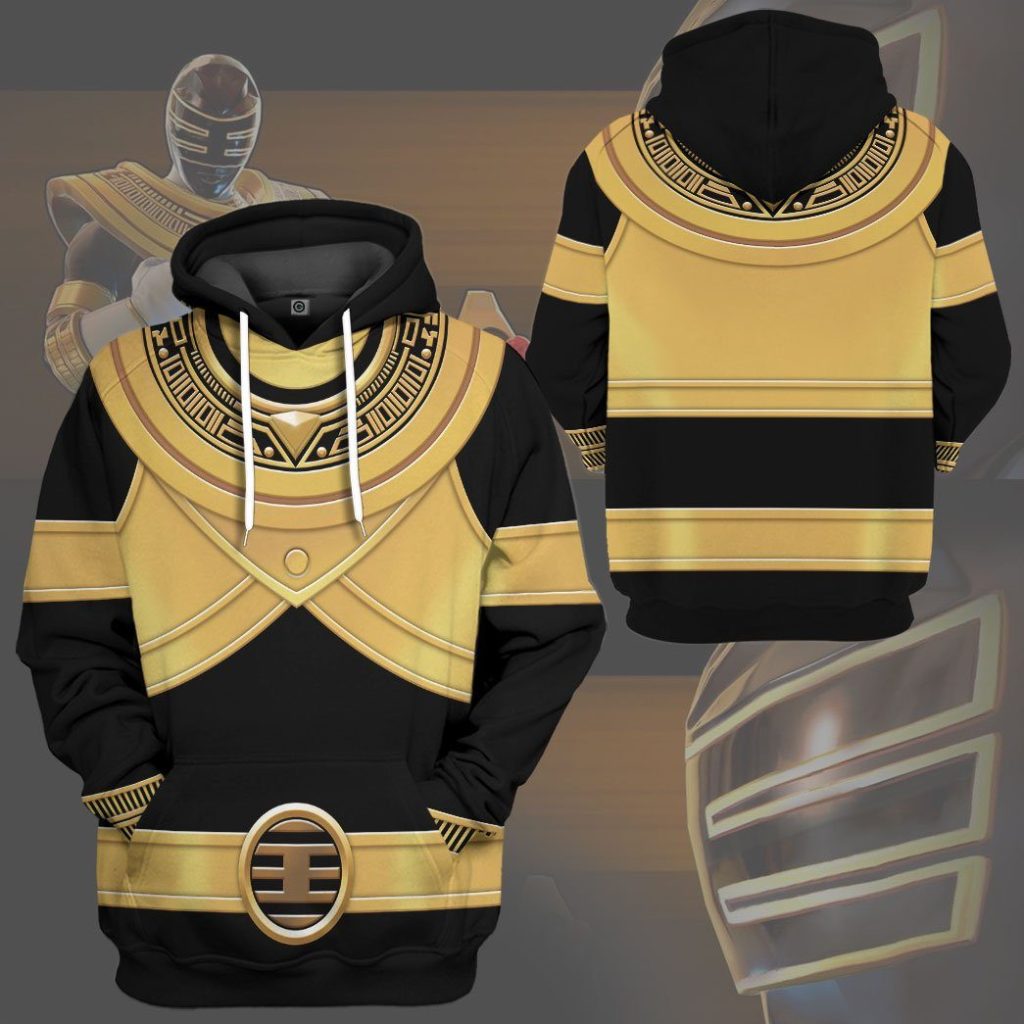 3D Power Rangers Zeo Gold  Apparel - Image 11