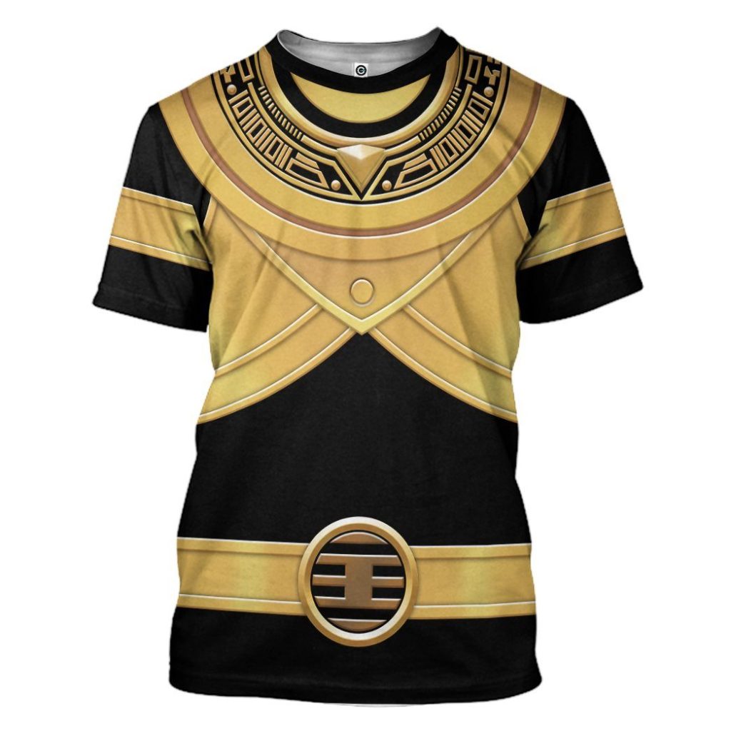 3D Power Rangers Zeo Gold  Apparel - Image 7