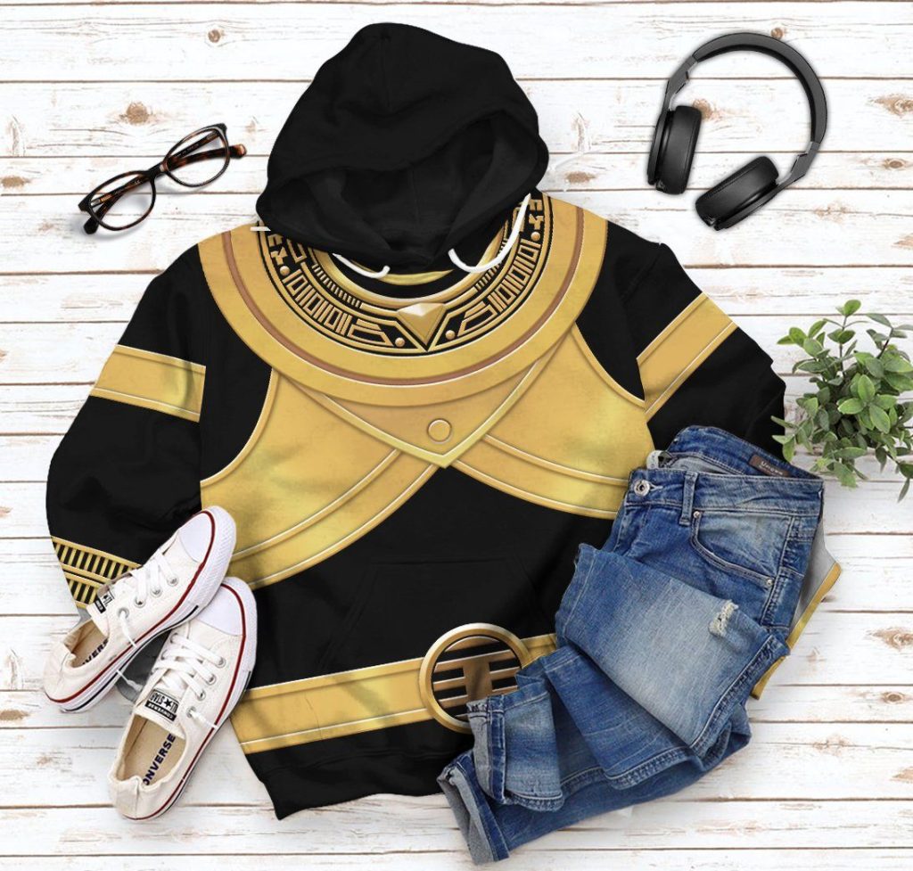 3D Power Rangers Zeo Gold  Apparel - Image 14