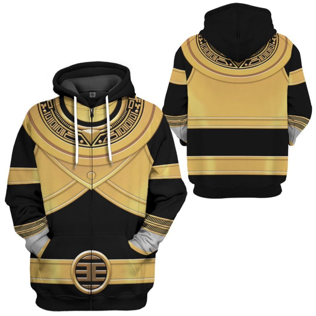 3D Power Rangers Zeo Gold  Apparel - Image 4