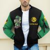 gearhumans gearhuman 3d mighty morphin power ranger green custom name bomber gk190117 bomber 154225 - Power Rangers Store