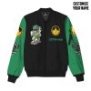 gearhumans gearhuman 3d mighty morphin power ranger green custom name bomber gk190117 bomber jacket bomber s 926636 - Power Rangers Store