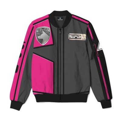 3D Power Rangers SPD Pink Uniform Bomber