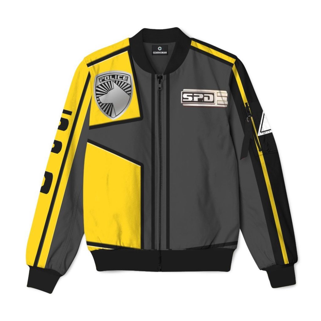 3D Power Rangers SPD Yellow Uniform Custom Bomber