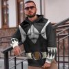 gearhumans mighty morphin black power rangers custom hoodie apparel gn25096 3d apparel 239320 - Power Rangers Store