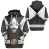 gearhumans mighty morphin black power rangers custom hoodie apparel gn25096 3d apparel 387760 - Power Rangers Store