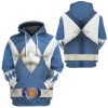 gearhumans mighty morphin blue power rangers custom hoodie apparel gn25094 3d apparel 203213 - Power Rangers Store