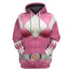 gearhumans mighty morphin pink power rangers custom hoodie apparel gn25092 3d apparel hoodie s 577880 - Power Rangers Store