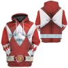 gearhumans mighty morphin red power rangers custom hoodie apparel gn25097 3d apparel 754552 - Power Rangers Store