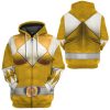 gearhumans mighty morphin yellow power rangers custom hoodie apparel gn25095 3d apparel 316908 - Power Rangers Store