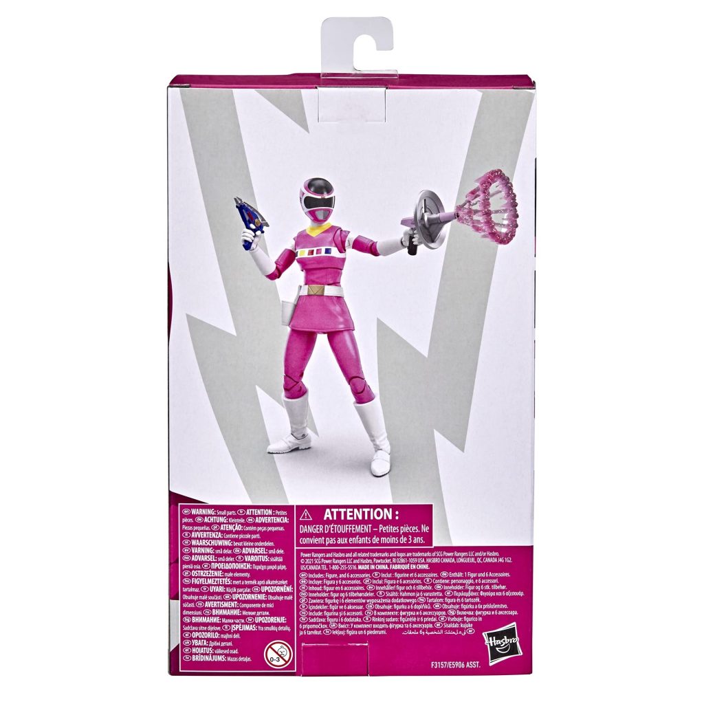Power Rangers In Space Pink Ranger  6INCHES Action Figure - Image 4