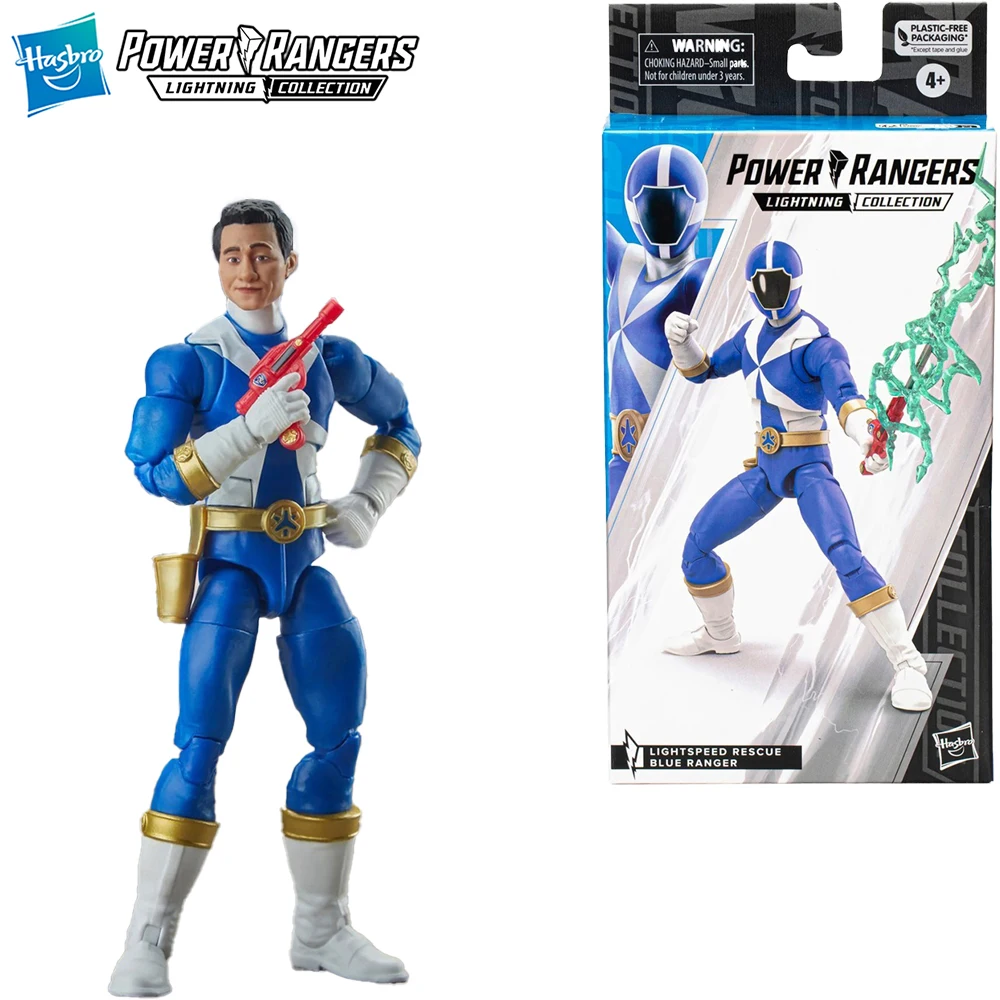 Power Rangers Lightspeed Rescue Blue Ranger 15cm Exquisite Action Figure