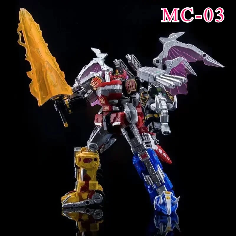 MC03 MC-03 Caesar Mighty Morphin Power TEAM Anime Combiner Action Figure