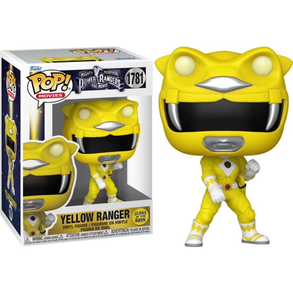 Yellow Ranger Ivan Ooze Super Ninja Megazord Metallic Figure