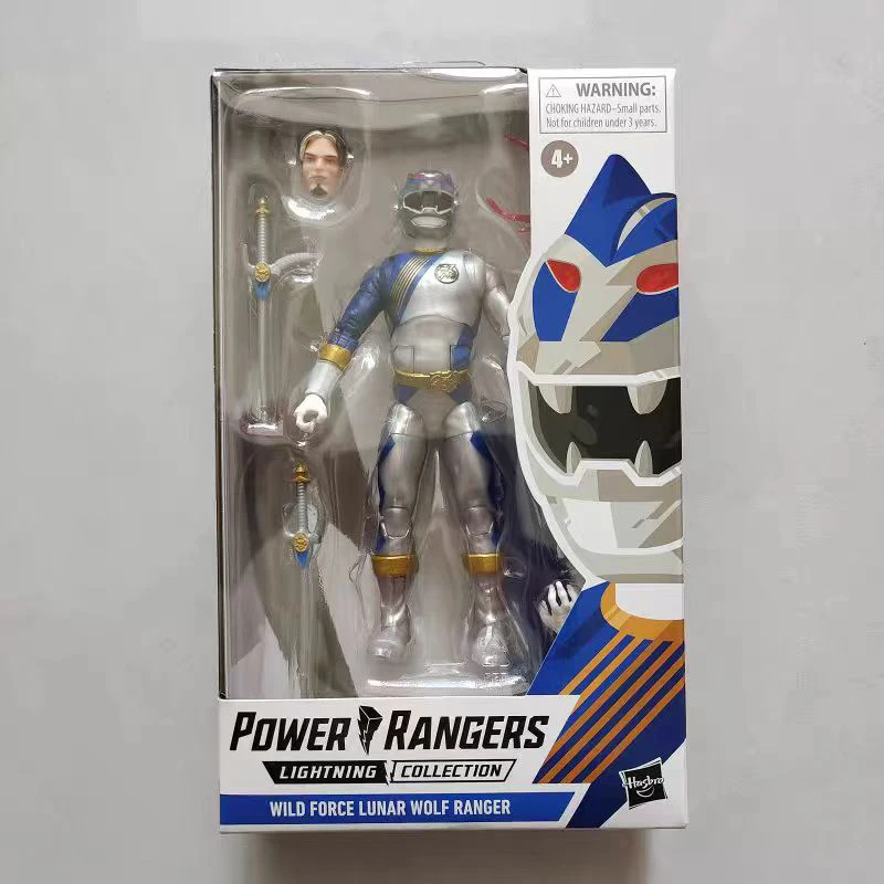 Power Rangers  Wild Force Lunar Wolf Ranger Action Figure