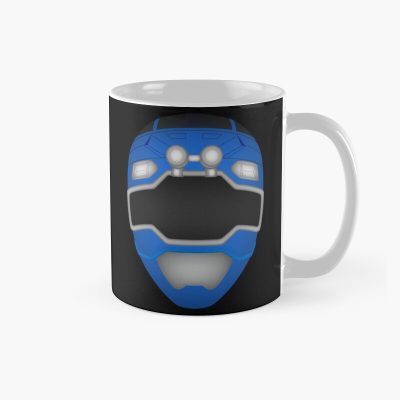 Power Rangers Turbo Gekiso Sentai Carranger Blue Mug