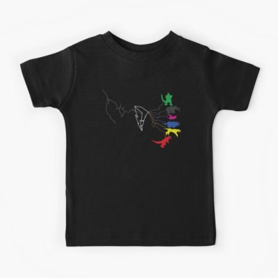 Dark Side Of The Guardian Beasts Kids T-shirt