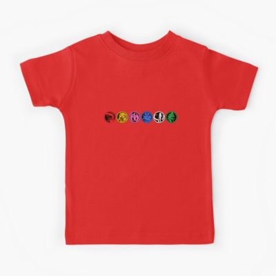 6 Power Coins Kids T-shirt