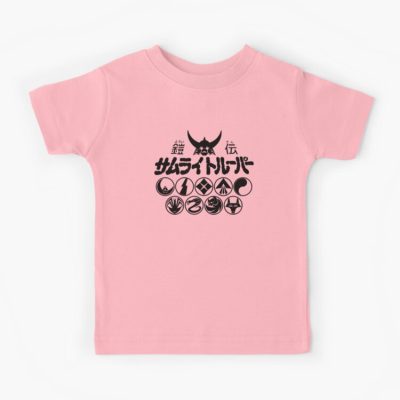 Yoroiden Samurai Troopers 9 Symbols Logo Kids T-shirt
