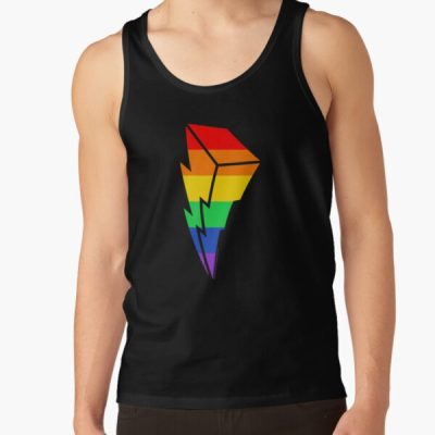 Power Rangers Pride Bolt Rainbow Tank Top