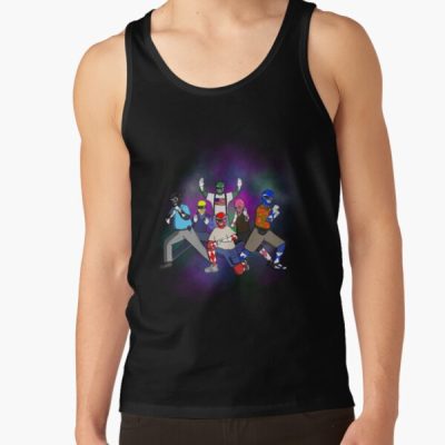 Dad Power Rangers Tank Top