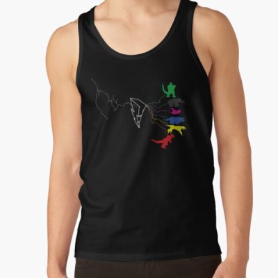 Dark Side Of The Guardian Beasts Tank Top