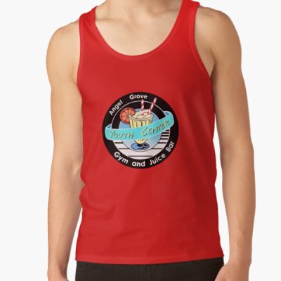 Mighty Morphin Power Rangers Youth Center Logo Tank Top