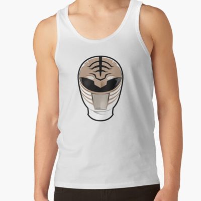 White Helmet Tank Top