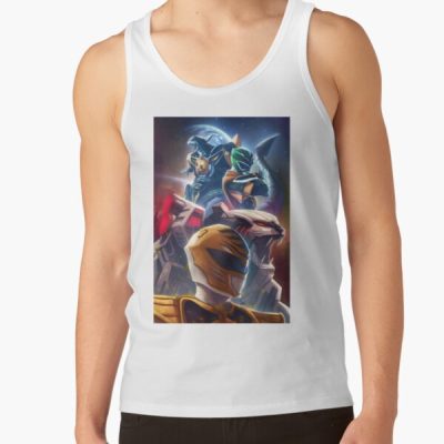White Green Rangers Tank Top