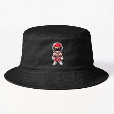 Hot Red Power Ranger Bucket Hat