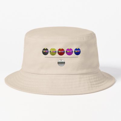 Megaranger In Space Lineup Bucket Hat