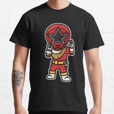 Ohred Chouriki Sentai Ohranger Chibi Kawaii Style T-shirt