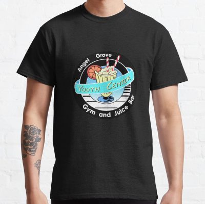 Mighty Morphin Power Rangers Youth Center Logo T-shirt