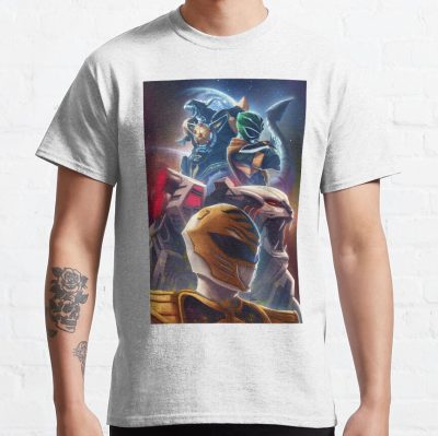 White Green Rangers T-shirt